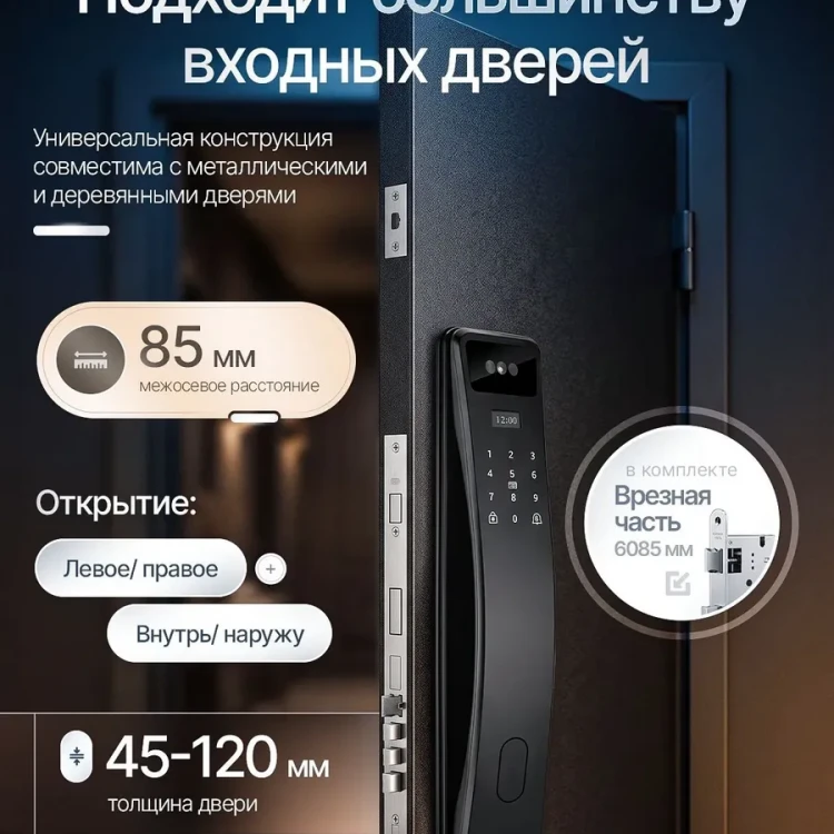 Умный дверной замок S1010 PREMIUM 3