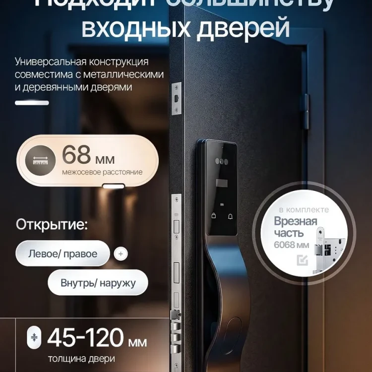 Умный дверной замок S1030 PREMIUM 5