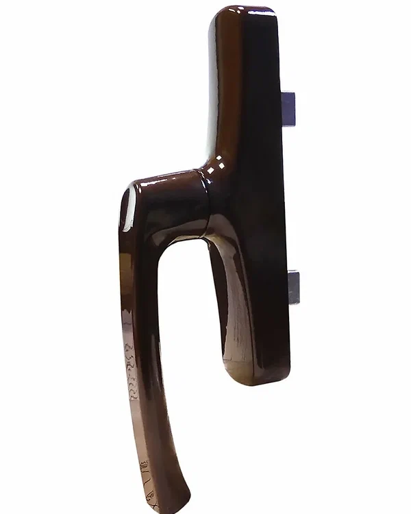 Ручка оконная с ригелями АРР-01 7CR/41 RAL 9005 1